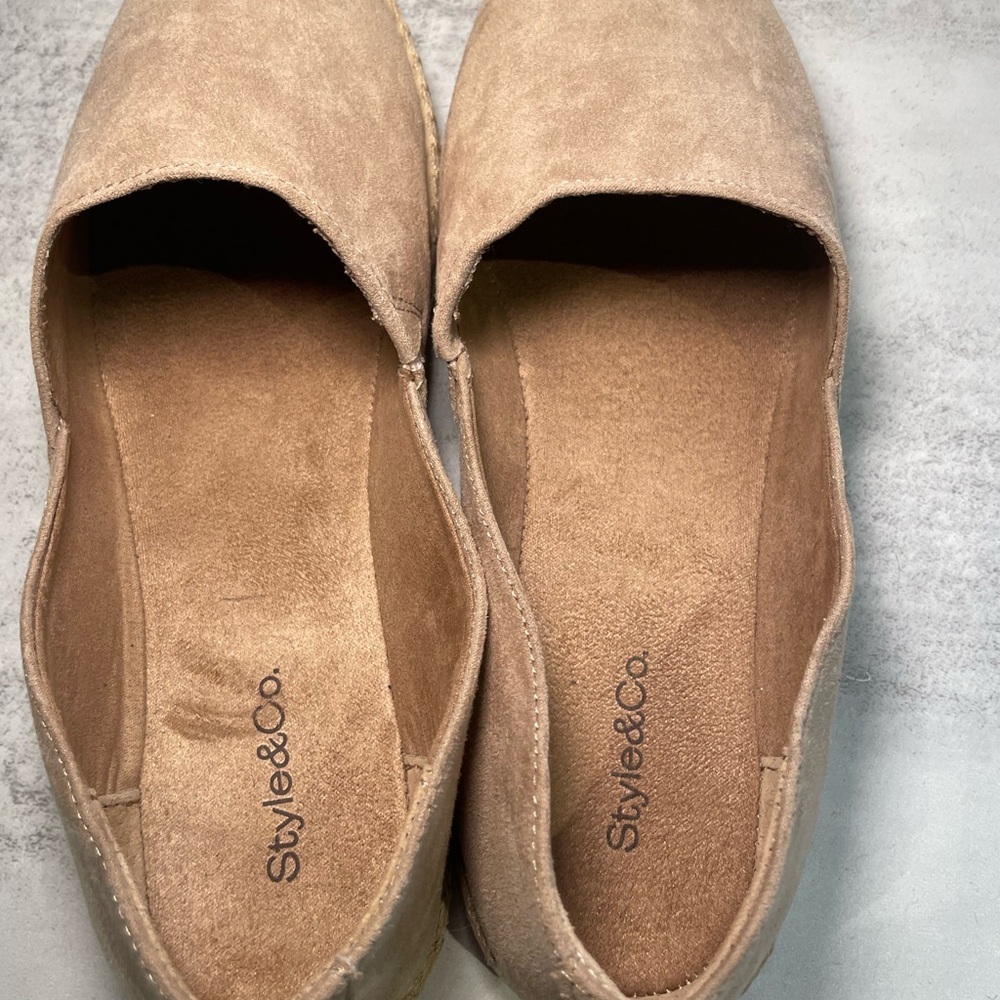 Style & Co. Tan Flats - Picture 2 of 3